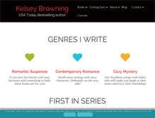 Tablet Screenshot of kelseybrowning.com